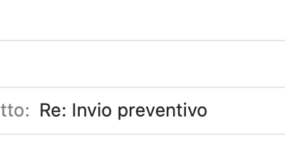 Rispondi sempre