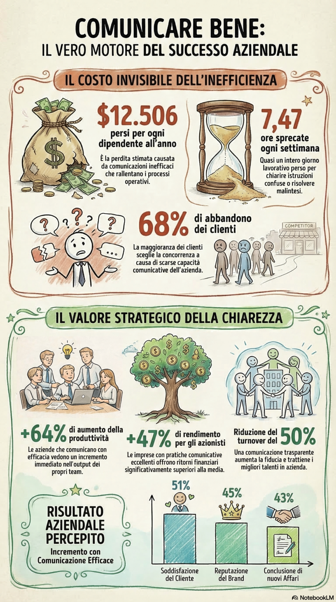 Infografica Ep.3 - Il vero motore del successo aziendale