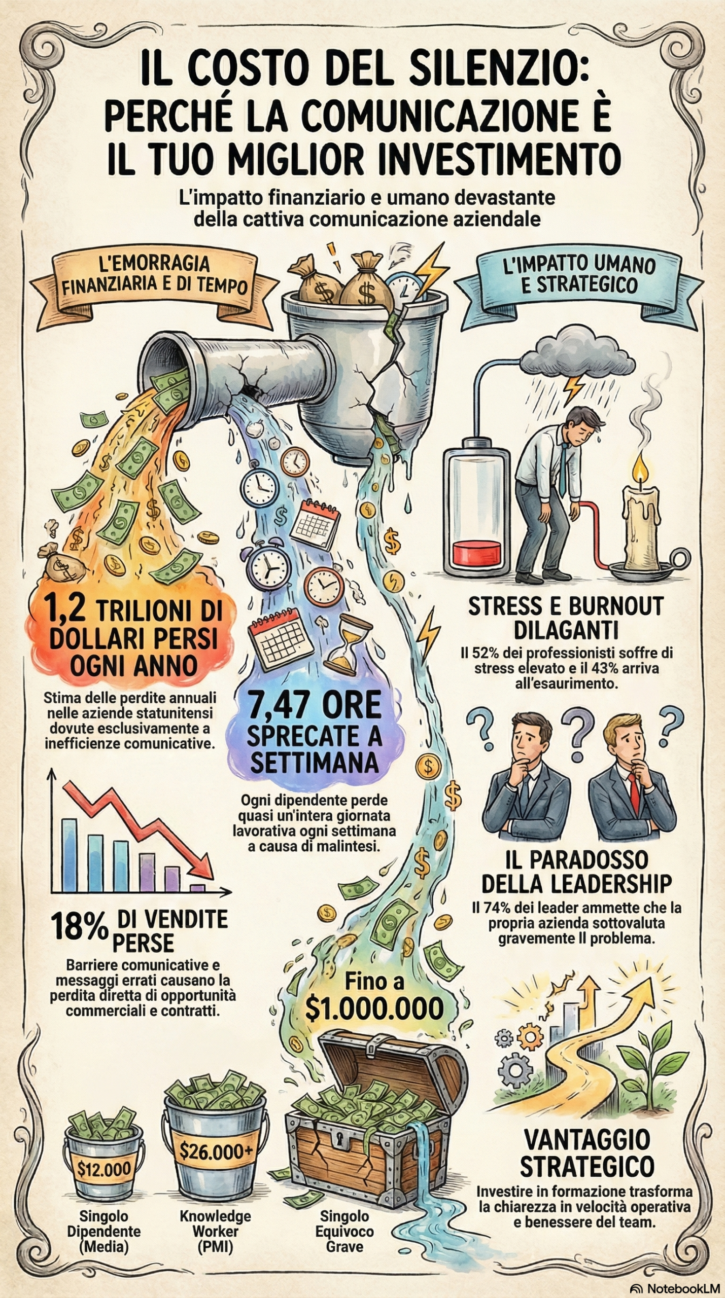 Infografica Ep.3 - Il costo del silenzio